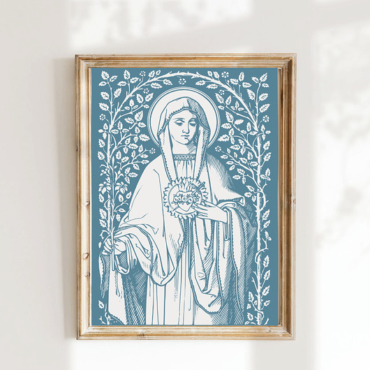 Plakat vintage Maryja