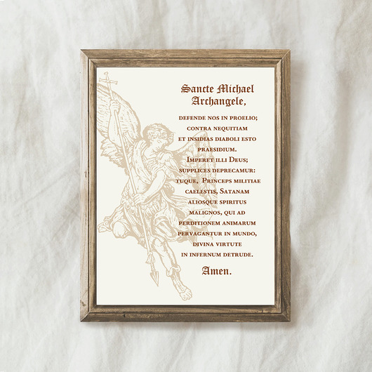 Plakat Michał Archanioł