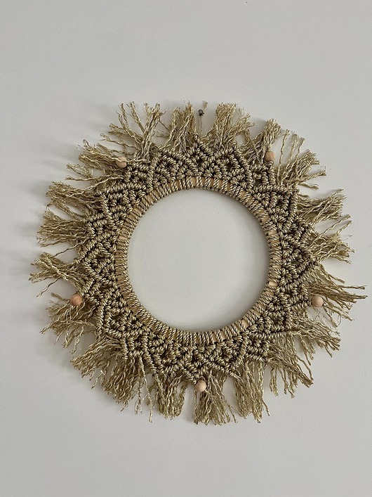 Makrama Boho Mandala Gold