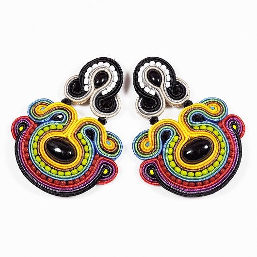 Sutaszowe kolczyki HAVANA