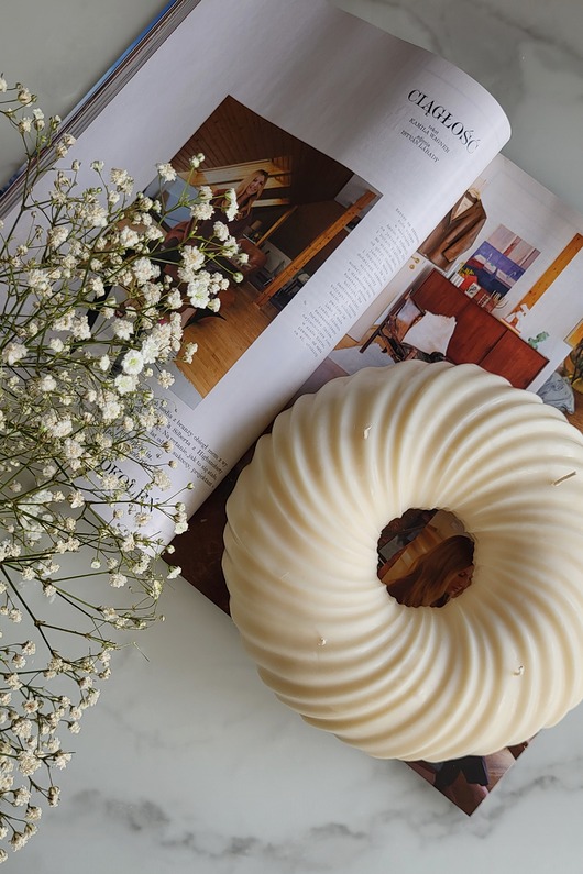 Świeca dekoracyjna wieniec - LA CIAMBELLA