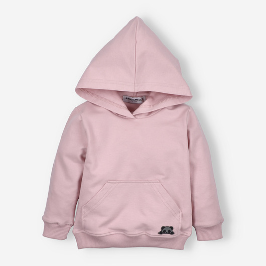 Bluza dziewczęca z dzianiny dresowej Pandamello