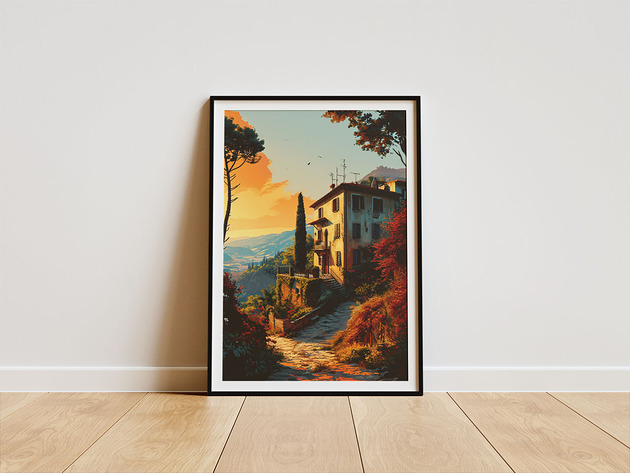 Plakat - Toskania
