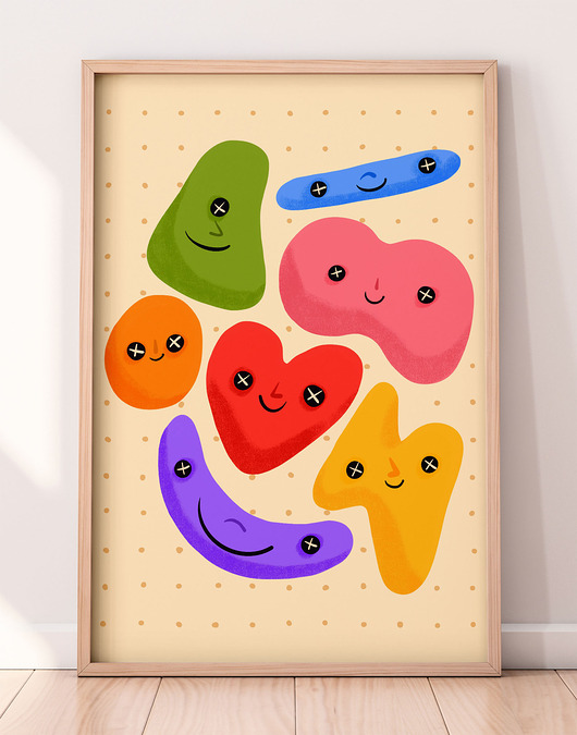 Plakat wspinaczka - chwyty - ścianka