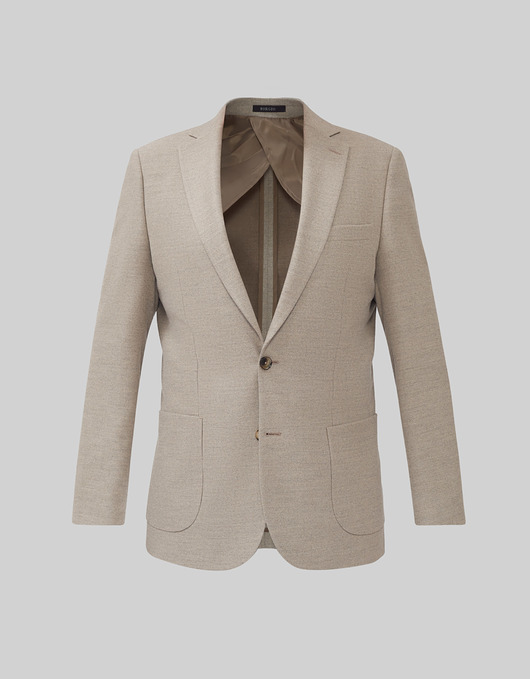 Marynarka do zestawu antico beżowy slim fit