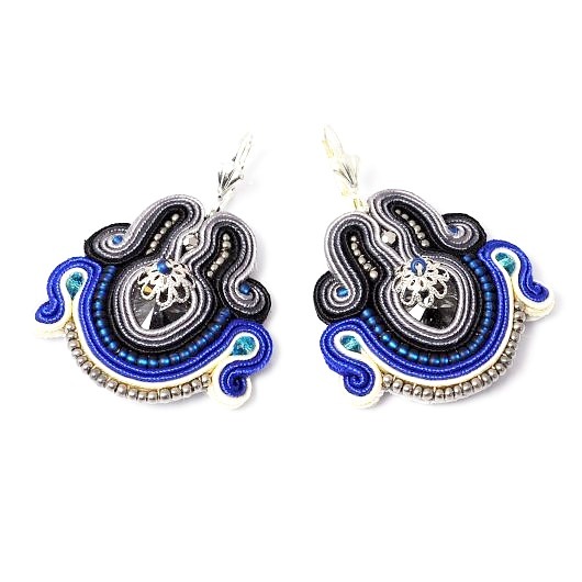 Sutaszowe kolczyki FEZ