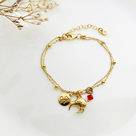 Bransoletka z ptakiem kiwi, Nowa zelandia