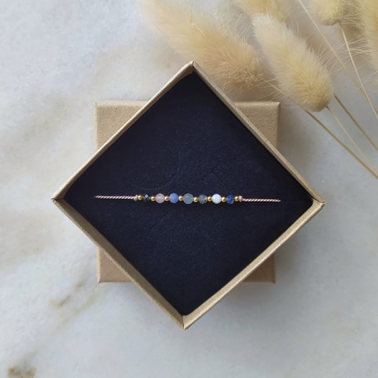 Bransoletka na nici jedwabnej CZAKRY