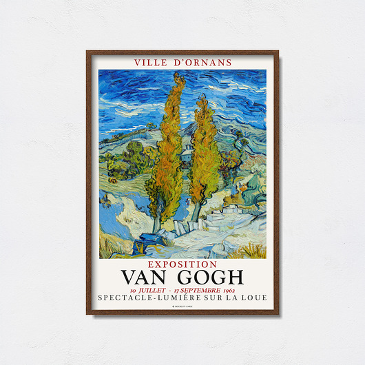 Vincent Van Gogh plakat do wystawy