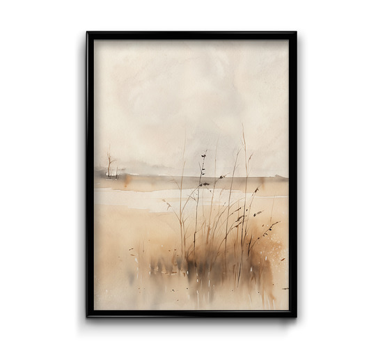 Plakat Krajobraz z Trawami No.2