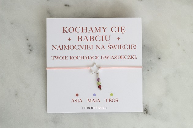 Dla Babci - Kamienie Urodzeniowe Wnucząt