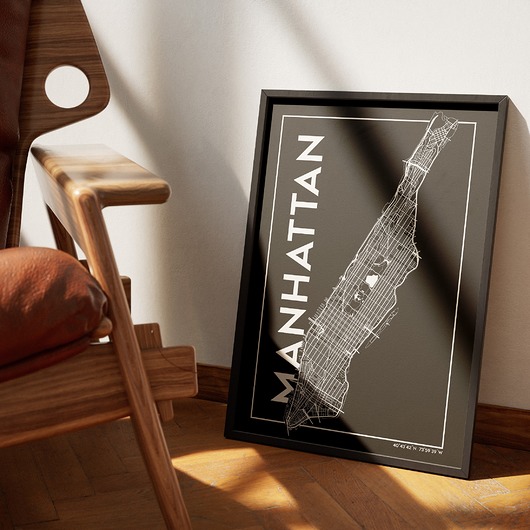 Plakat NYC - Manhattan
