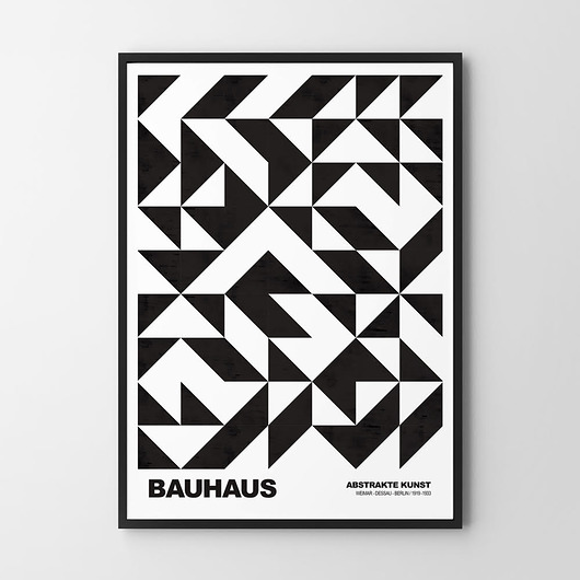 Plakat Bauhaus v4 - różne formaty