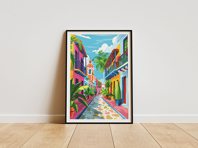 Plakat - Colombia