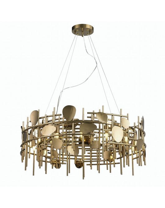 Lampa Wisząca Lampa ze Stali Nierdzewnej De Oro 60 cm