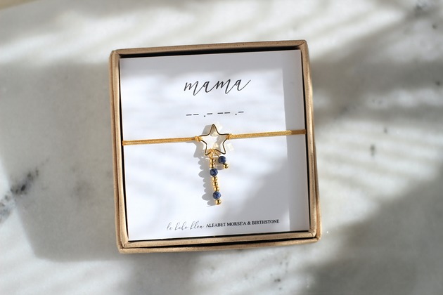 MAMA - Alfabet Morse'a - Kamienie urodzeniowe Birthstones