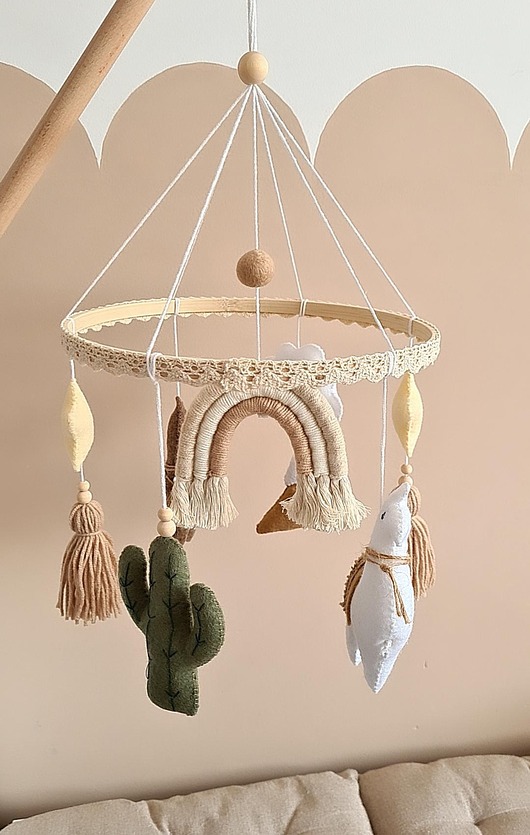 Karuzela do lozeczka Podróż z Lamami