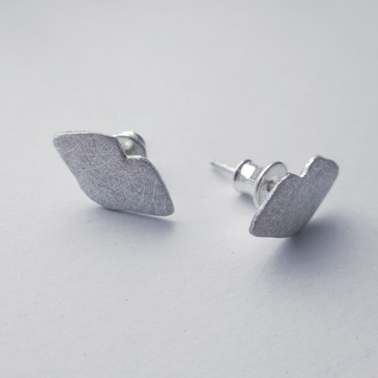 Kolczyki srebrne USTA