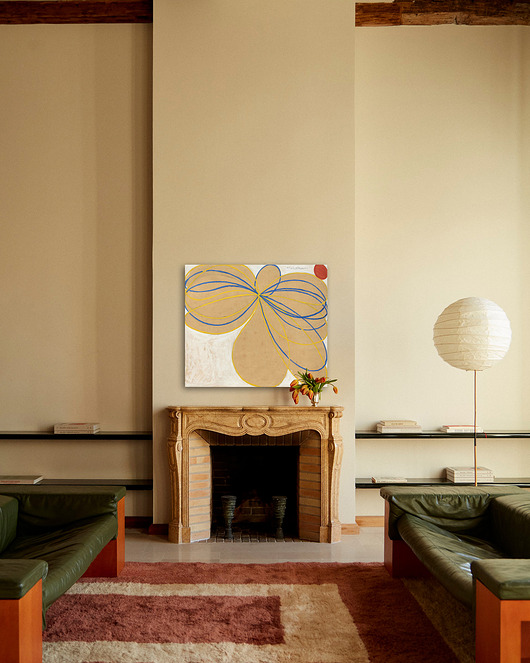 Abstrakcja - Hilma af Klint - dekoracja ścienna