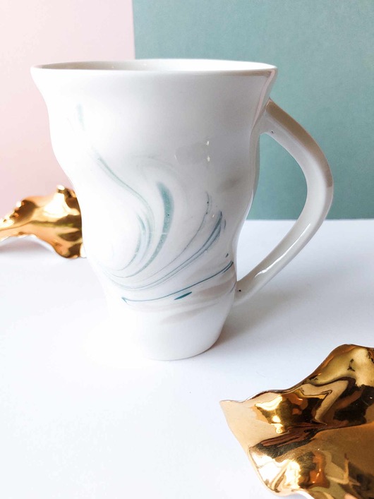 Kubek porcelanowy SMUGGI, pojemność 330ml