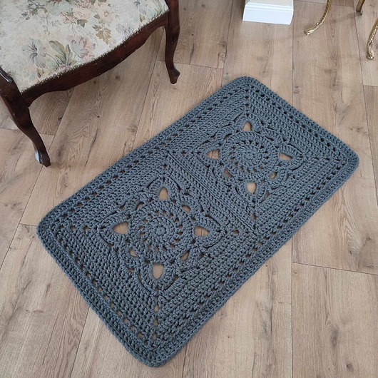 Dywan ze sznurka prostokątny 55cmx95cm