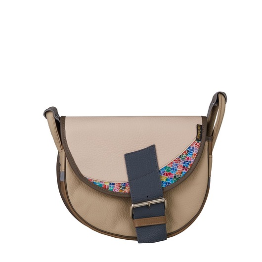 Damska torebka listonoszka skórzana na ramię Freshman Mini