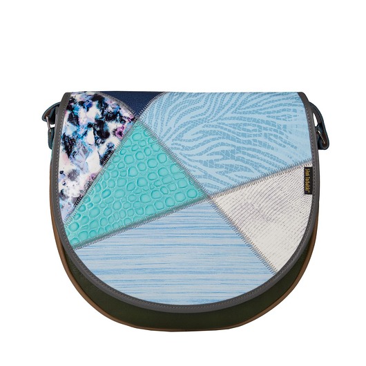 Torebka damska listonoszka skórzana Zuza na ramię