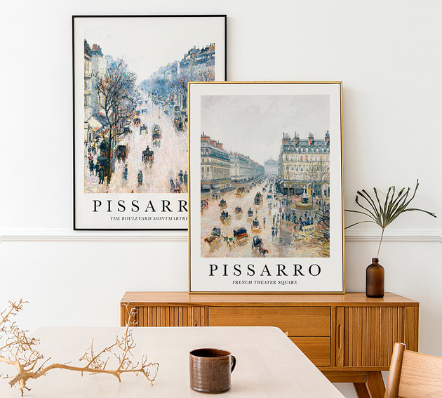 Pissarro - zestaw 2 plakatów