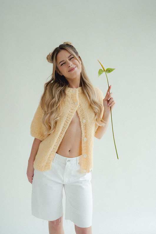 Kardigan Sunkissed Żółty