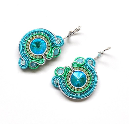 Sutaszowe kolczyki MENTONA