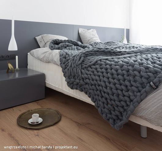 Pleciona narzuta na łóżko 180x200cm