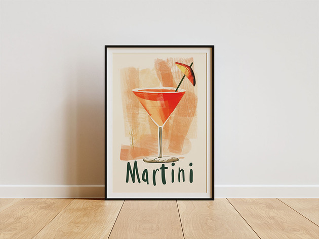 Plakat - Martini summer