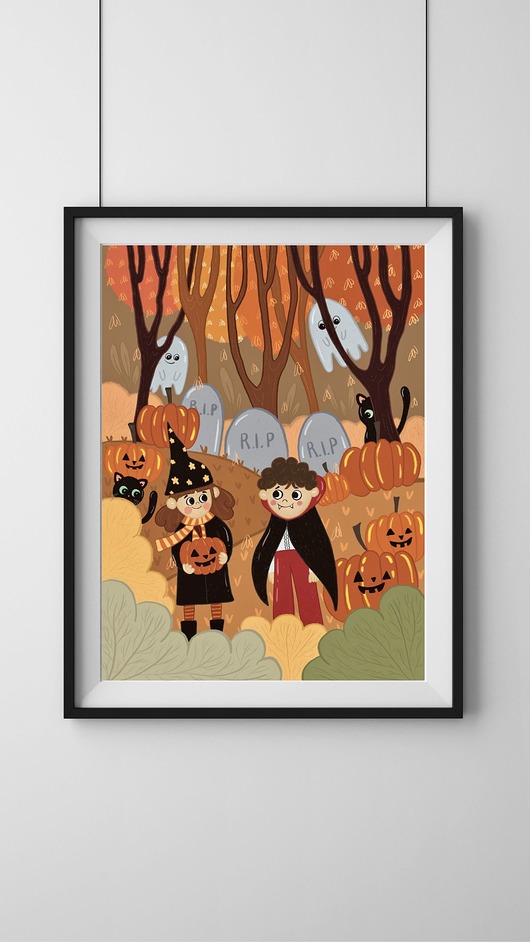 Plakat Halloween