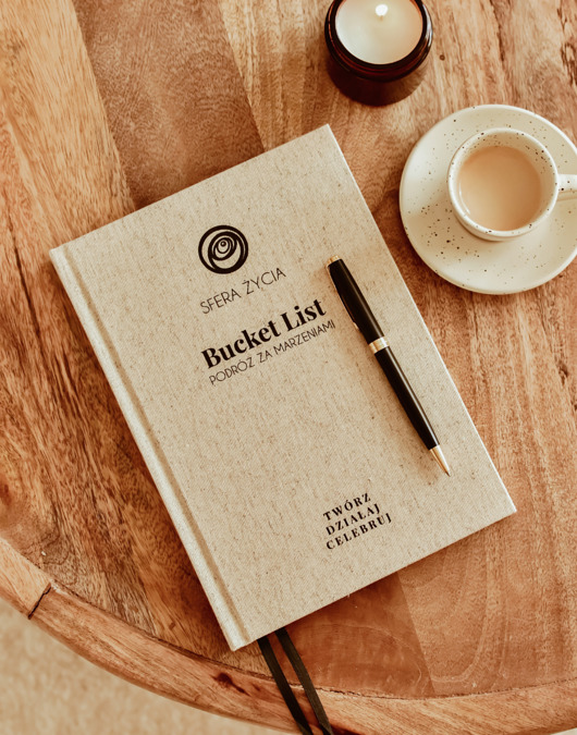 BUCKET LIST wieloletni planner marzeń i celów