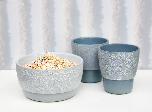 Kubek OATS 1szt[szkliwo z płatków owsianych+kamionka]