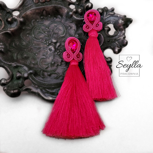 Kolczyki z chwostami Medium Long