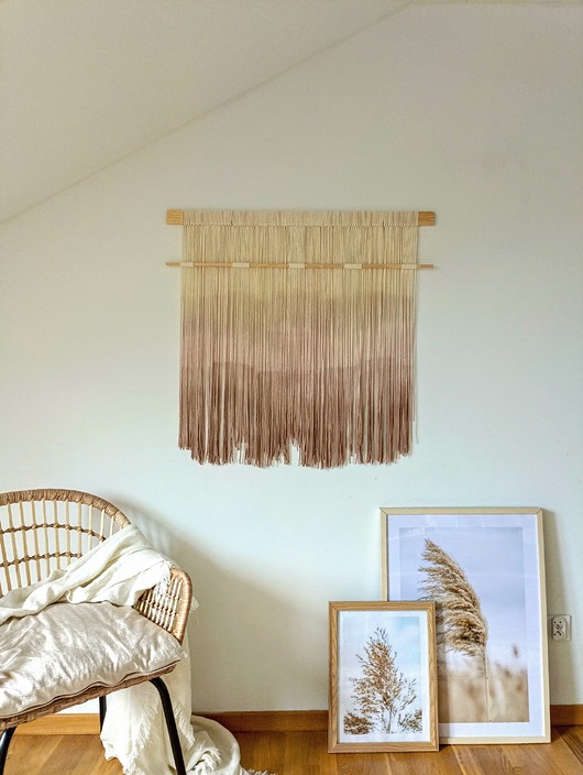 Dekoracja boho na ścianę
