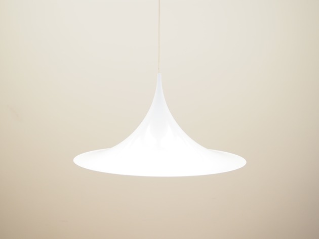 Lampa wisząca, duński design, lata 70, produkcja: Dania