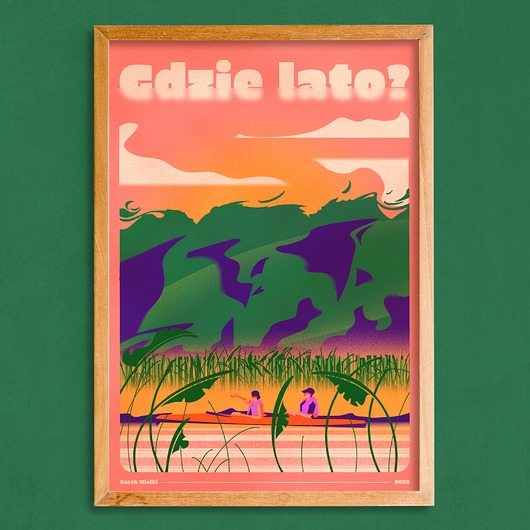 Plakat Gdzie Lato