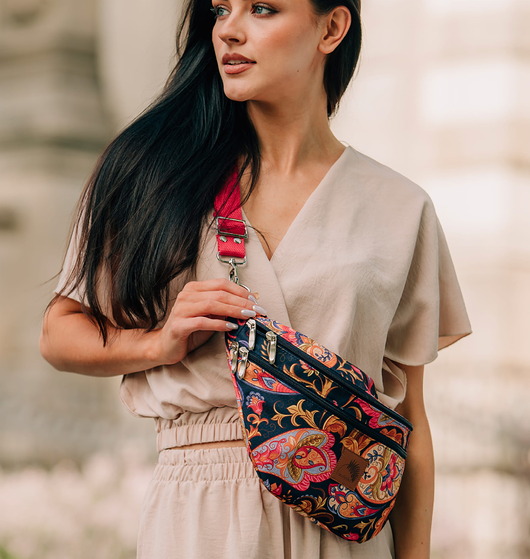 Nerka XL wzór PAISLEY, wodoodporna