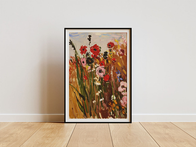 Plakat - Polne kwiaty