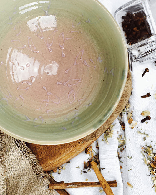 Miska Gradient Zielono-Różowy