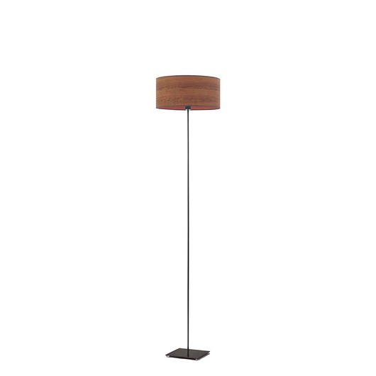 Minimalistyczna lampa stojąca z abażurem w stylu skandynawskim MEKSYK ECO