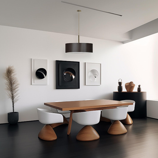 Klasyczna lampa wisząca nad stół w salonie SINTRA z abażurem 60 cm