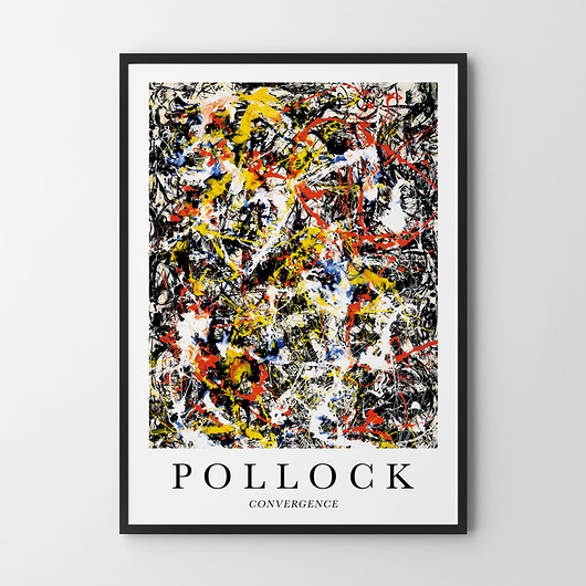 Plakat Pollock Convergence