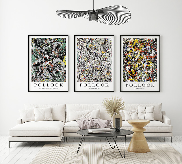 Zestaw Pollock - trójpak plakatów