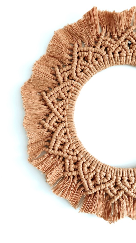 Makrama Mandala Honey