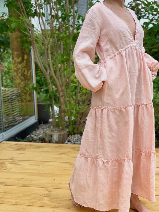 Lniana sukienka Lumbarda