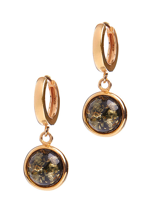 Kolczyki pozłacane Provocatio