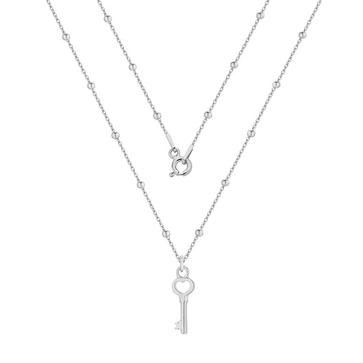 Srebrny naszyjnik - kluczyk